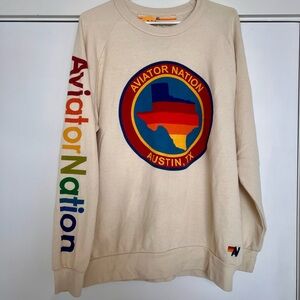 Aviator Nation | Austin, TX | Limited Edition Crewneck Sweatshirt | XL